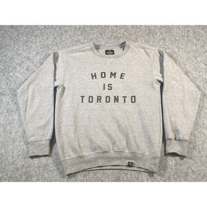 Peace Collective Toronto Is Home Pullover Gray Sweatshirt Shirt Size Small